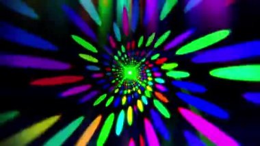 Öncü ekranlarınız için döngü Vj Tüneli Arkaplanı ve benzeri 