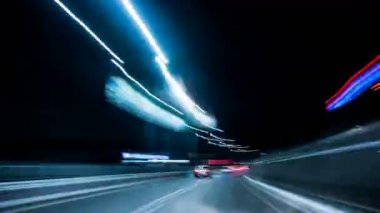 Farklı proje ve olaylar için 4k Trafik Sürat Sürücüsü hızlandırılmış görüntü!!!