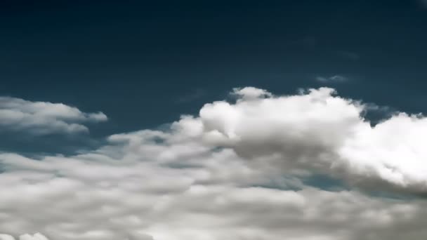 Wolken Himmel Zeitraffer — Stockvideo