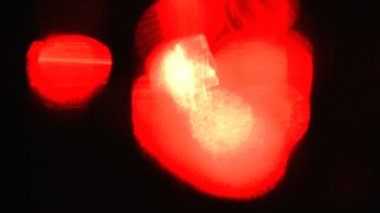 Sinematik Grunge epik ışık sızıntıları