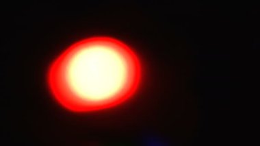 Sinematik Grunge epik ışık sızıntıları