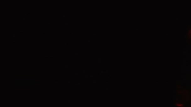 Sinematik Grunge epik ışık sızıntıları — Stok video