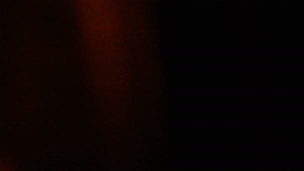 Старый фильм Бэтти Грейна теряет свет — стоковое видео
