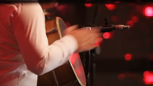Armenisk Etnisk Musikaliska Instrument Spelar Footage För Olika Evenemang Studio — Stockvideo