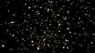 Gerçekçi konfeti görüntüleri