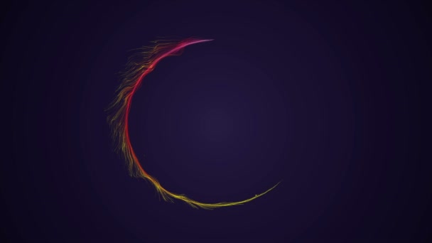 Arrière-plan motion graphic design animé de la communication de données Internet croissant (né) arbre de la technologie de réseau numérique high-tech visualisations et informations infographie web charts data cloud .