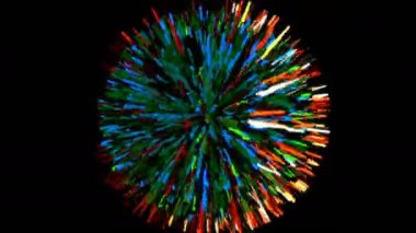 Yaratıcı soyut parçacıkların uzayı animasyonu. Satır arkaplanı, başlıklı ekranlar için Vj döngü hareketi grafiği, vj haritalama, performans, sunum, TV programı, konserler ve başlıklar. DJ disko partisi festivali.