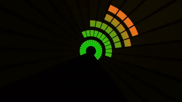 Audio Equalizer bars design ondes sonores animées fond de mouvement graphique disco pour concert, fête, boîte de nuit, émission de télévision, festival de musique, DJ, titre, DVD, vj mapping. Très belle recherche sur les écrans LED .