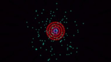 Ses Equalizer çubukları ses dalgaları tasarlar, konser, parti, gece kulübü, TV şovu, müzik festivali, dj, başlık, dvd, vj haritalama için disko grafik hareket arkaplanı oluşturur. Öndeki ekranlarda çok güzel görünüyor..