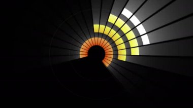 Ses Equalizer çubukları ses dalgaları tasarlar, konser, parti, gece kulübü, TV şovu, müzik festivali, dj, başlık, dvd, vj haritalama için disko grafik hareket arkaplanı oluşturur. Öndeki ekranlarda çok güzel görünüyor..