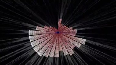 Ses Equalizer çubukları ses dalgaları tasarlar, konser, parti, gece kulübü, TV şovu, müzik festivali, dj, başlık, dvd, vj haritalama için disko grafik hareket arkaplanı oluşturur. Öndeki ekranlarda çok güzel görünüyor..