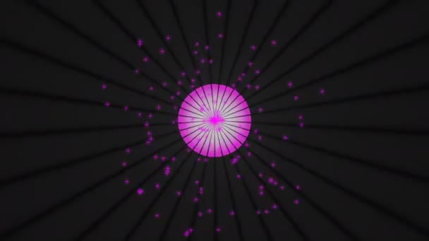 Áudio Equalizador Bares Design Ondas Sonoras Animação Disco Gráfico Movimento — Vídeo de Stock