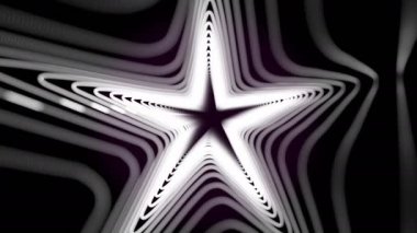 Farklı projeler için soyut Hi Tech geometrik modern tünel arkaplanı.