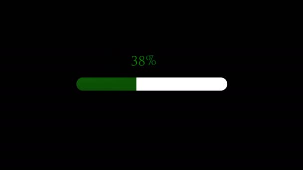 Download Upload Loading Process Procents Tech Infographic Element Your Digital — Stock Video