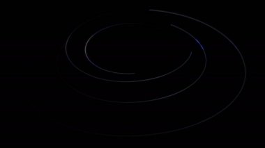 Hi Tech ağ hud daire çizgileri logo veya açılış projeleriniz için spiral.
