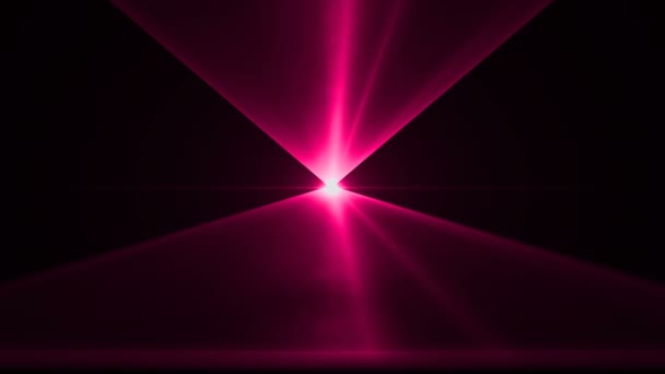 Laserverlichting Donkere Achtergrond Kunt Het Net Als Overlay Gebruiken — Stockvideo