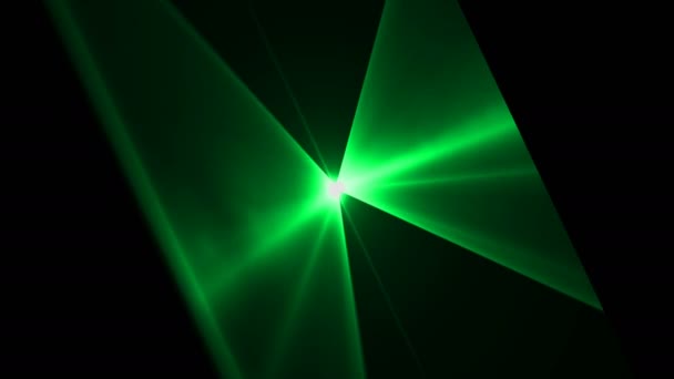 Luzes Laser Mostram Fundo Escuro Você Pode Usá Como Sobreposição — Vídeo de Stock