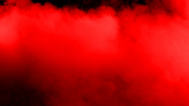 現実的なドライアイス煙赤い血の雲霧は さまざまなプロジェクトやその他のオーバーレイ 150Fps Red Epic Dragonスローモーション Effectsでマスクを操作し 美しい結果を得ることができます — ストック動画