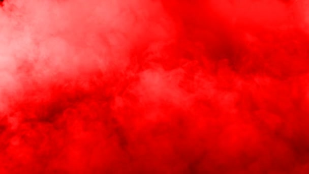 Realistic Dry Ice Smoke Red Blood Clouds Fog Overlay Different — Stockvideo