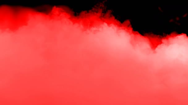 Abstract Blood Red Clouds Black Dark Background Επικάλυψη Για Διάφορα — Αρχείο Βίντεο