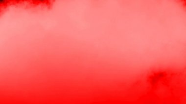 4K Red Armageddon Epic Blood Cinematic Scene Fantasy approaching to camera power energy apocalypse massive clouds smoke wave on black background. (slow motion-150fps) Shooted with red camera.