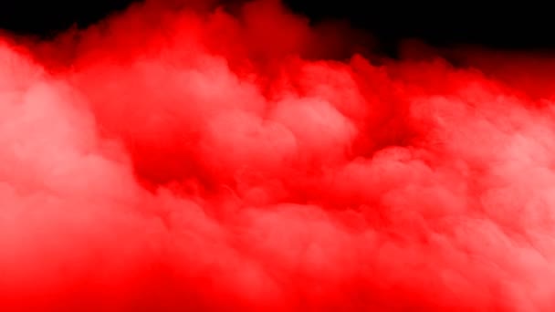 Red Armageddon Epic Blood Escena Cinematográfica Fantasía Acercándose Cámara Energía — Vídeos de Stock