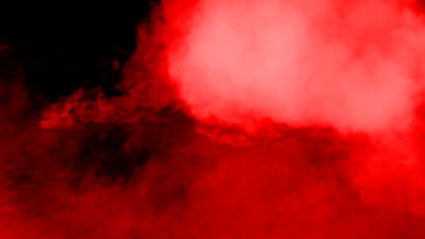 Red Armageddon Epic Blood Escena Cinematográfica Fantasía Acercándose Cámara Energía — Vídeo de stock