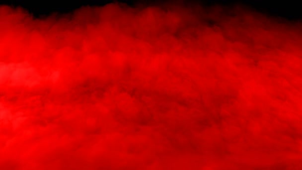 Red Armageddon Epic Blood Cinematic ฉากแฟนตาซ าใกล งงานกล องว นโลกเมฆขนาดใหญ — วีดีโอสต็อก
