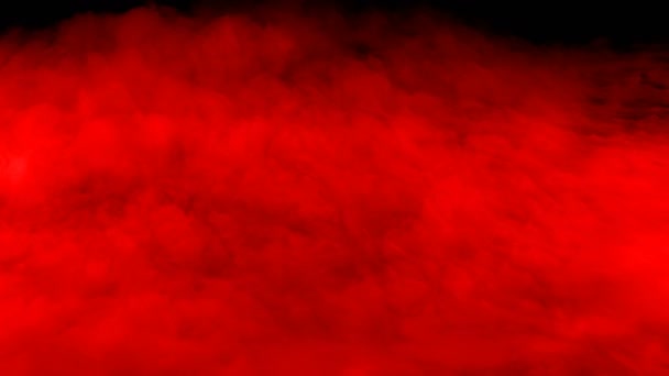 Red Armageddon Epic Blood Escena Cinematográfica Fantasía Acercándose Cámara Energía — Vídeos de Stock