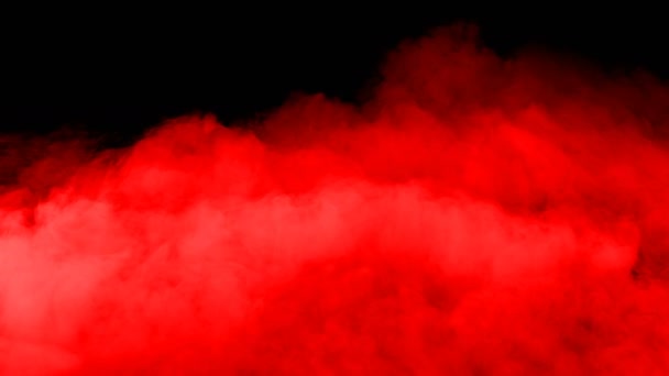 Red Armageddon Epic Blood Cinematic Scene Fantasy Приближается Энергии Камеры — стоковое видео