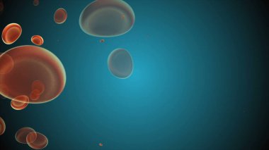 Coronavirus, Covid-19 Aşıları. Coronavirus aşısı çizimi. Dezenfeksiyon kabarcıkları jel.