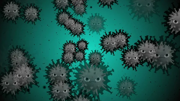 Coronavirus Covid Vacciner Illustration Coronavirus Vaccin Desinficering Bubbles Gel — Stockfoto