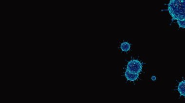 Coronavirus, Covid-19 Aşıları. Coronavirus aşısı çizimi. Dezenfeksiyon kabarcıkları jel.