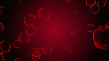 Coronavirus, Covid-19 Aşıları. Coronavirus aşısı çizimi. Dezenfeksiyon kabarcıkları jel.