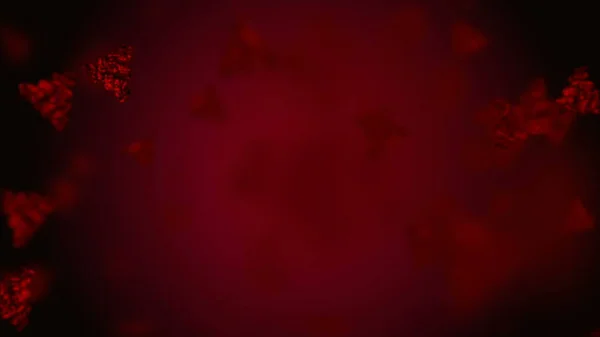 Коронавірус Ковід Інфікований Вірус 2019 Московська Пневмонія Крові Медична Реалістична — стокове фото