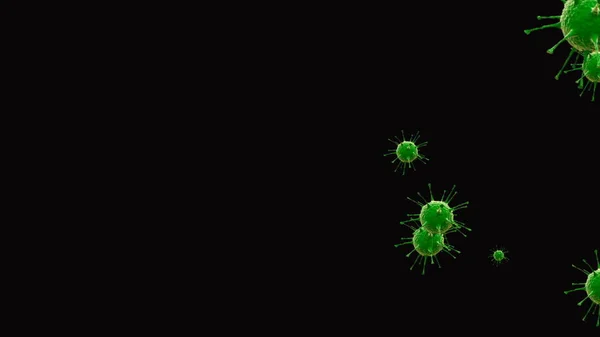 Инфицированный Вирус Коронавируса Ковид 2019 Нков Пневмония Крови Медицинский Вирус — стоковое фото