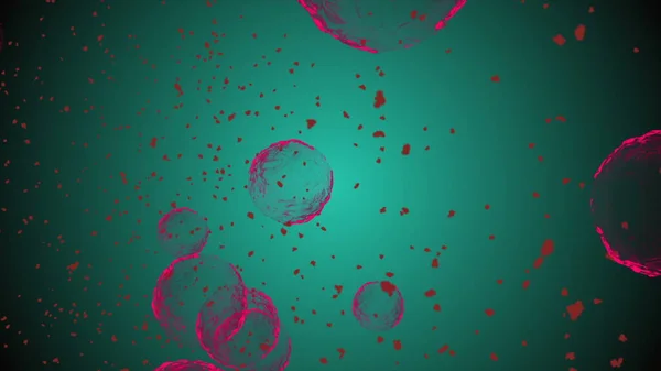 Coronavirus Covid Vacciner Illustration Coronavirus Vaccin Desinficering Bubbles Gel — Stockfoto