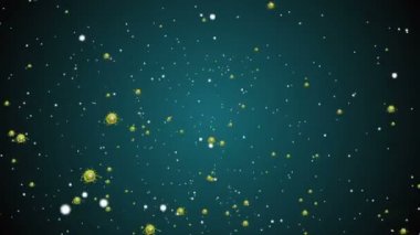 Coronavirus Hücreleri illüstrasyon arka planı. Coronavirus Covid-19 enfekte virüs 2019-ncov pnömoni kanında. Tıbbi Virüs gerçekçi bir model. Coronavirus duvar kağıdı. Mikroorganizmalar, Patojenler bakterisi.