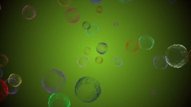 Coronavirus, Covid-19 Aşıları. Coronavirus aşısı arka plan görüntüleri. Dezenfekte köpükleri jel. Kovid 19 aşı haplarından oluşan yüzen hücreler insan organizmasında. Siyah arkaplanda Coronavirus hücresi.