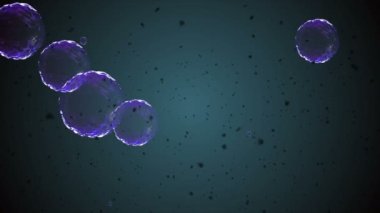 Coronavirus, Covid-19 Aşıları. Coronavirus aşısı arka plan görüntüleri. Dezenfekte köpükleri jel. Kovid 19 aşı haplarından oluşan yüzen hücreler insan organizmasında. Siyah arkaplanda Coronavirus hücresi.