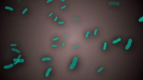 Coronavirus Covid-19 Virus infecté 2019-ncov pneumonie dans le sang. Modèle réaliste de virus médical. Animation du coronavirus. Microorganismes, bactéries pathogènes. Des particules. Modèles de cellules du virus de la grippe.