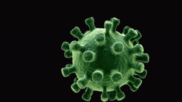 Coronavirus Vacunas Covid Imágenes Fondo Vacuna Contra Coronavirus Desinfección Bubbles — Vídeo de stock