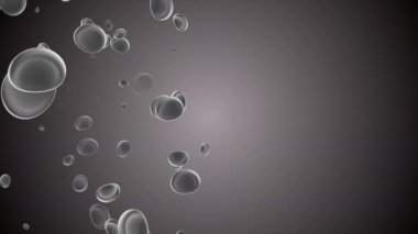 Coronavirus, Covid-19 Aşıları. Coronavirus aşısı çizimi. Dezenfeksiyon kabarcıkları jel.
