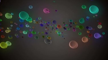 Coronavirus, Covid-19 Aşıları. Coronavirus aşısı çizimi. Dezenfeksiyon kabarcıkları jel.