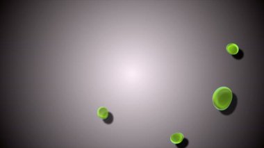 Coronavirus, Covid-19 Aşıları. Coronavirus aşısı çizimi. Dezenfeksiyon kabarcıkları jel.