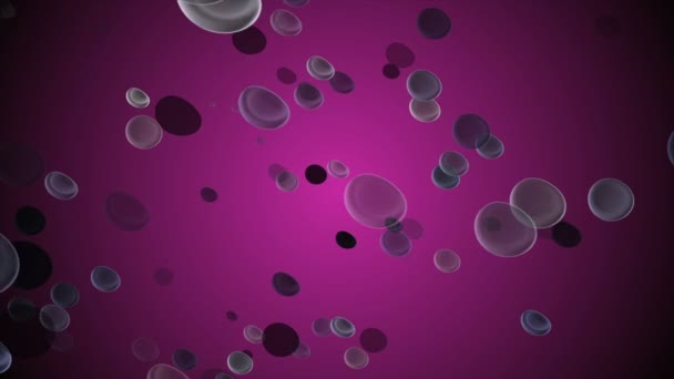 Koronavirus Vakcíny Covid Ilustrace Koronavirové Vakcíny Dezinfekce Bubbles Gel — Stock video