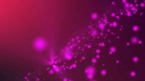 Abstract Background Glowing Particles Illustration Falling Lights — Zdjęcie stockowe