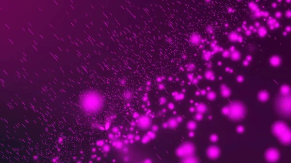 Abstract Background Glowing Particles Illustration Falling Lights — Stock fotografie