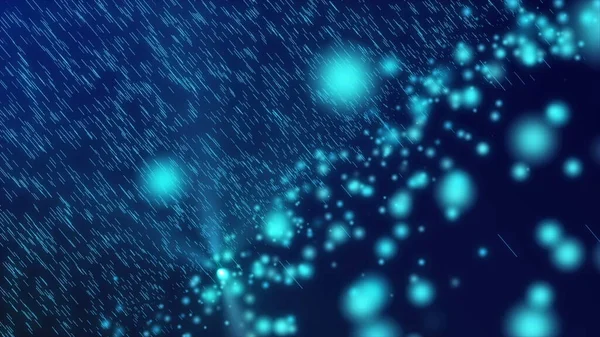 Abstract Background Glowing Particles Illustration Falling Lights — Stock Photo, Image