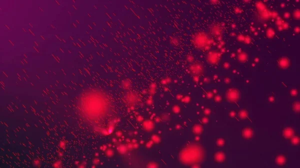 Abstract Background Glowing Particles Illustration Falling Lights —  Fotos de Stock